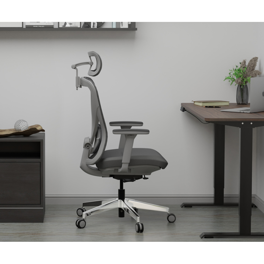 Офісне крісло Mealux Q1 Air Fabric Black (HF-Q1 F/B) - зображення 11