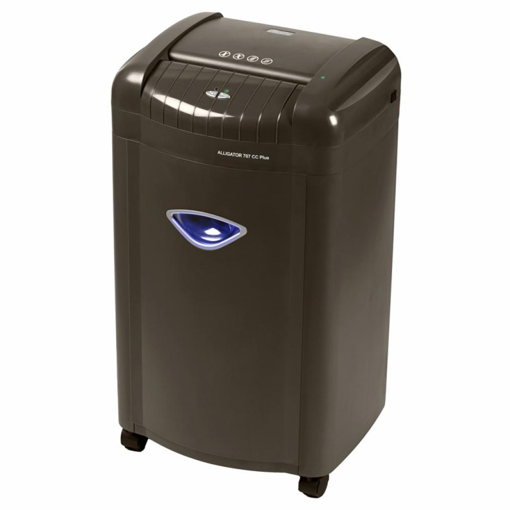 Знищувач документів Alligator 707 CC+ (2x9mm) (6020101) - зображення 4