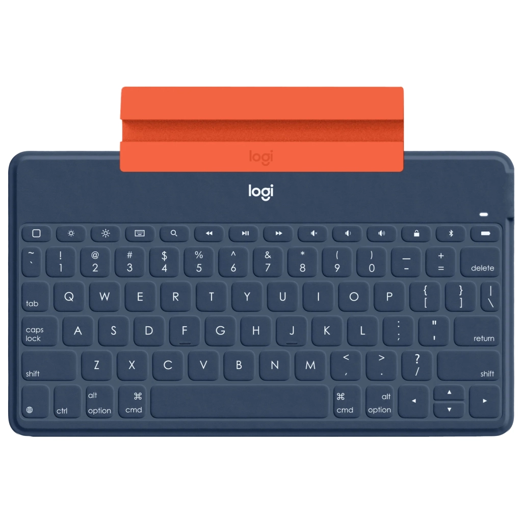 Клавіатура Logitech Keys-To-Go для iPhone, iPad, Apple TV UA Classic Blue (920-010060) - зображення 3