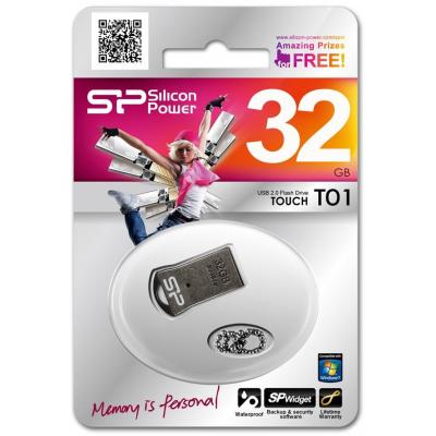 USB флеш накопичувач Silicon Power 32GB Touch T01 USB 2.0 (SP032GBUF2T01V1K) - зображення 3