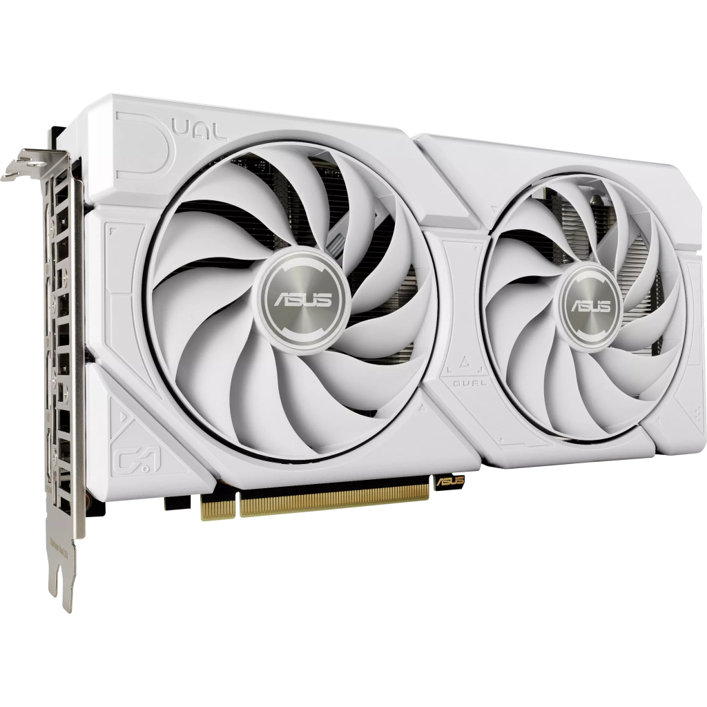 Відеокарта ASUS GeForce RTX4070 12Gb DUAL EVO WHITE (DUAL-RTX4070-O12G-EVO-WHITE) - зображення 8