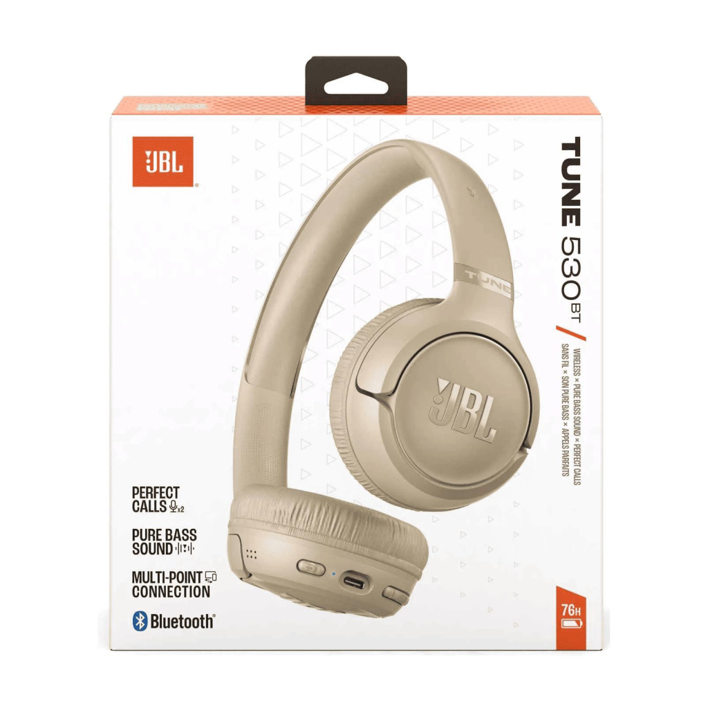 Навушники JBL Tune 530BT Beige (JBLT530BTBEGEU) - зображення 9