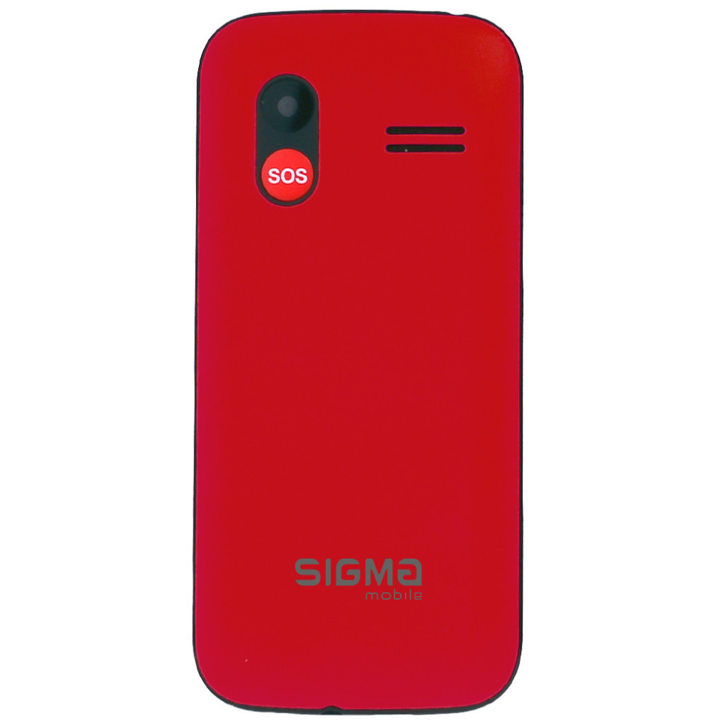 Мобільний телефон Sigma Comfort 50 HIT2020 Red (4827798120958) - зображення 2