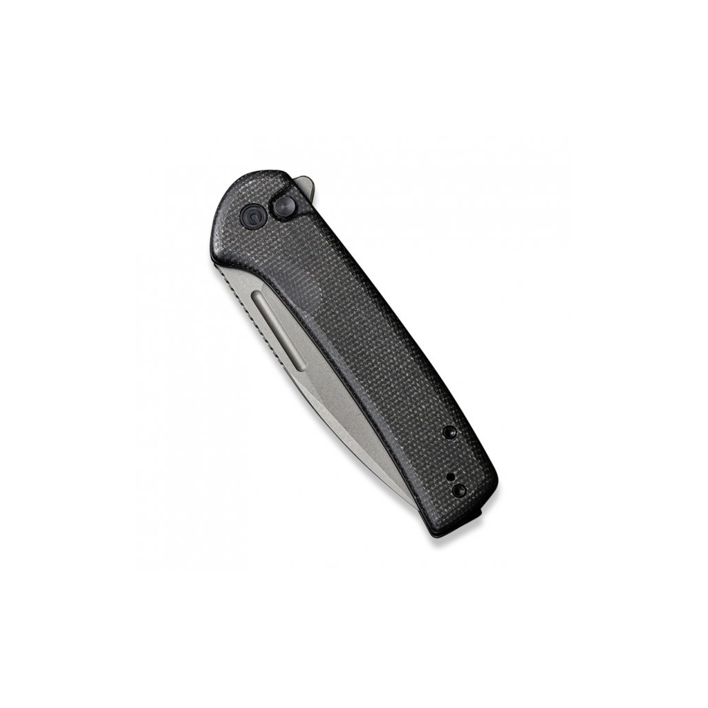 Ніж Civivi Conspirator Stonewash Black Micarta (C21006-1) - зображення 6