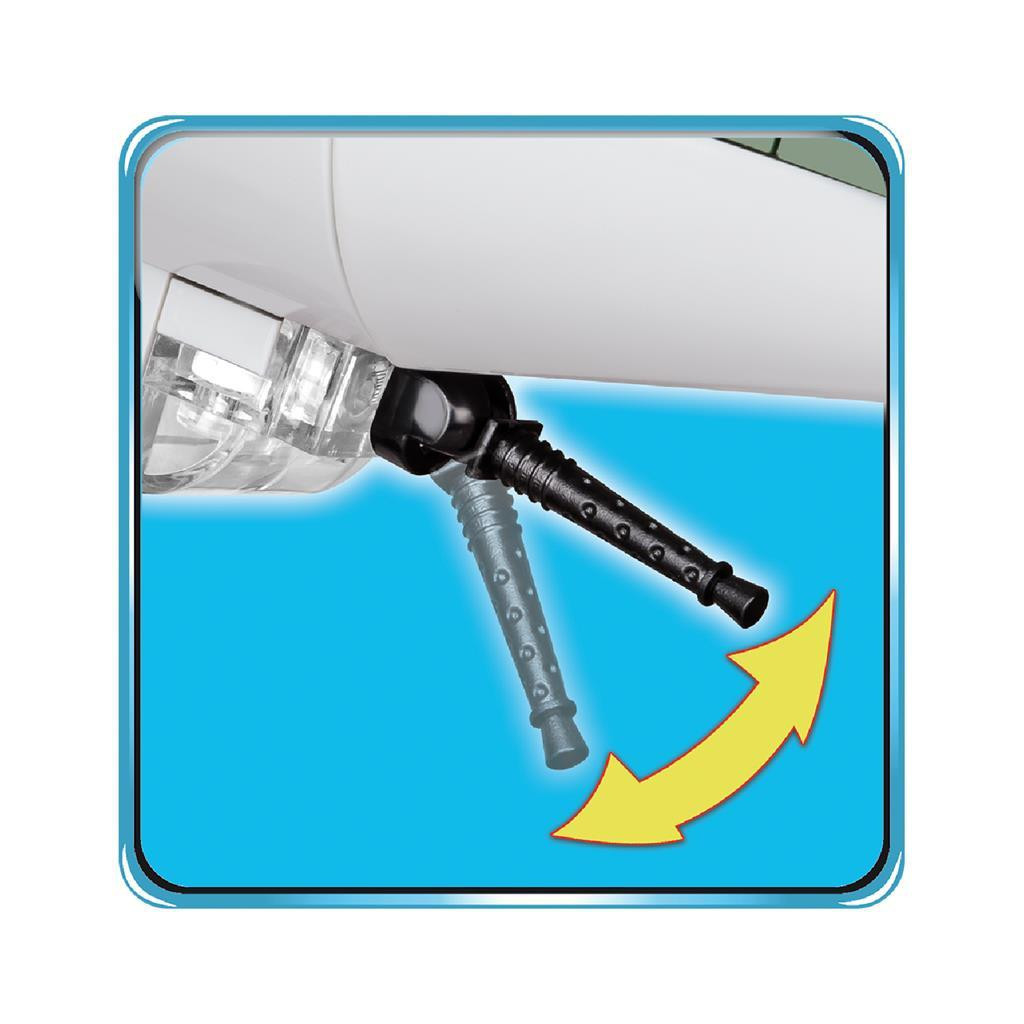 Конструктор Cobi Друга Світова Війна Літак Хейнкель HE-111, 610 деталей (COBI-5534) - зображення 8