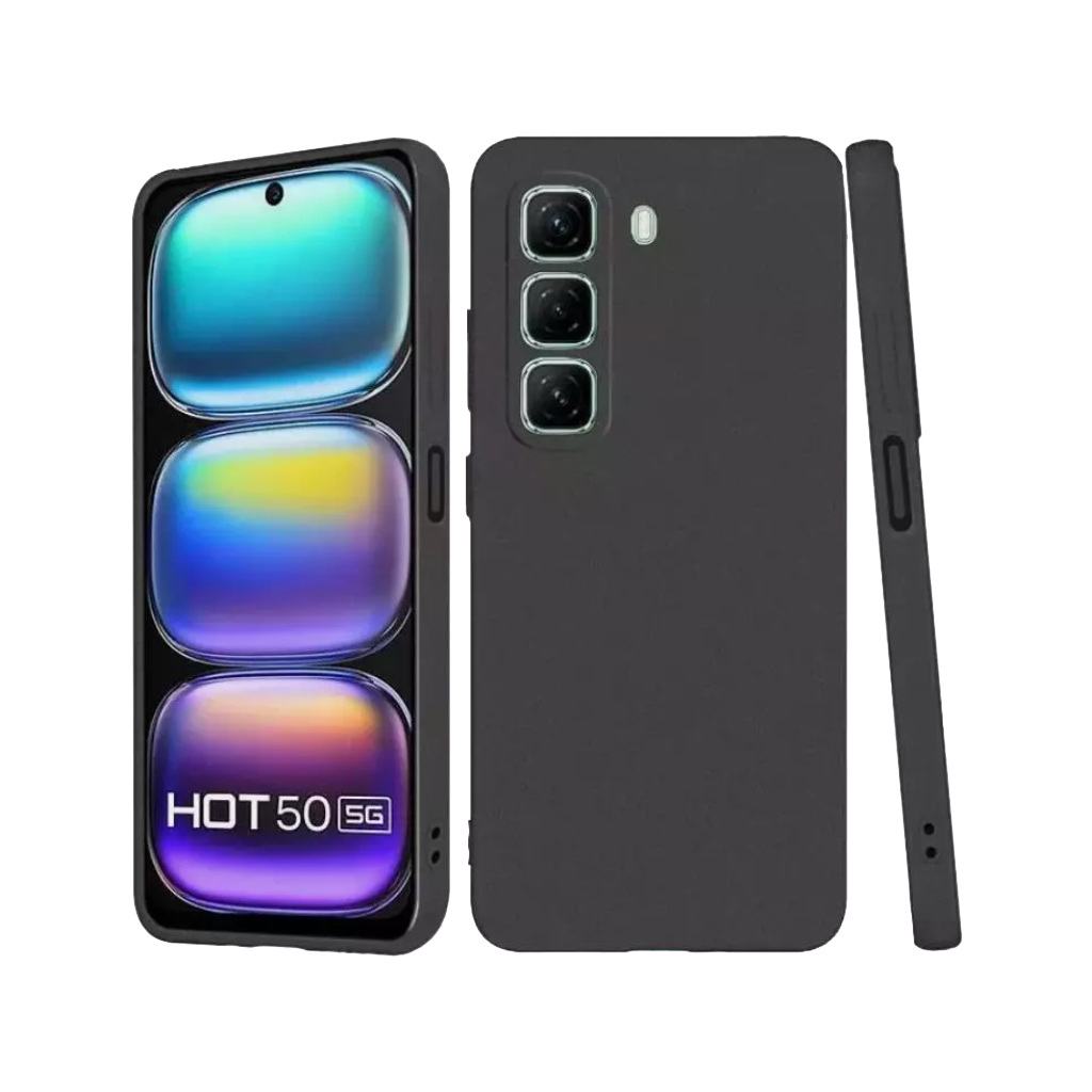 Чохол до мобільного телефона BeCover Infinix Hot 50 (X6720) Black (712282) - зображення 1