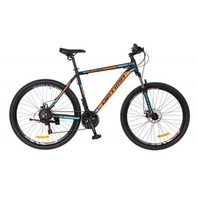Велосипед Optimabikes 26" MOTION AM 14G DD 19" Al чорно-помаранчево-синій 2017 (OPS-OP-26-075) - зображення 1