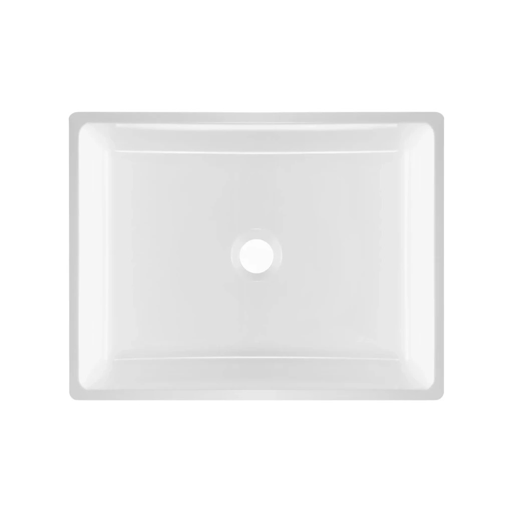 Раковина GRANADO Tolosa white gel (gbs1205g) - зображення 3