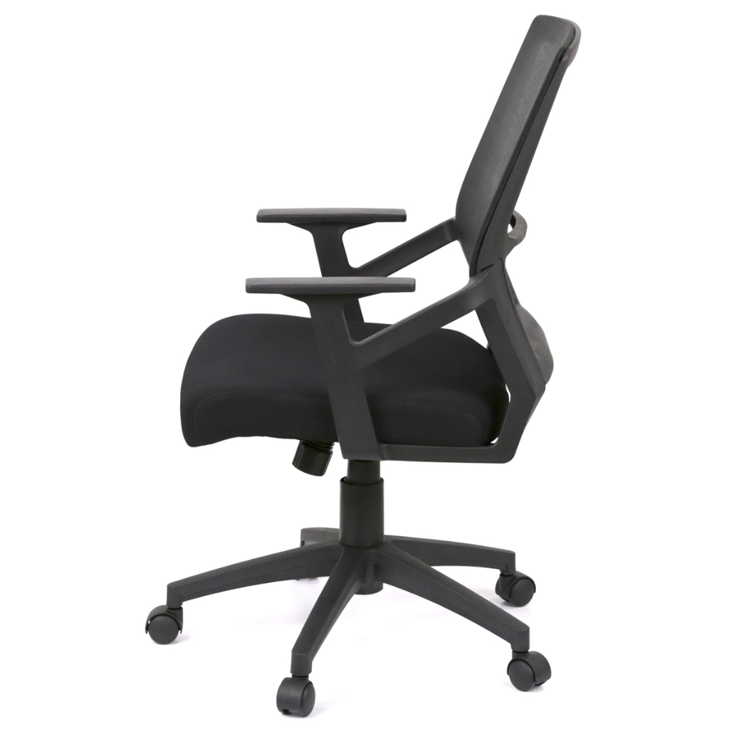 Офісне крісло Аклас Ленні TILT Чорний (Чорний/Чорний) (00163487) - зображення 3