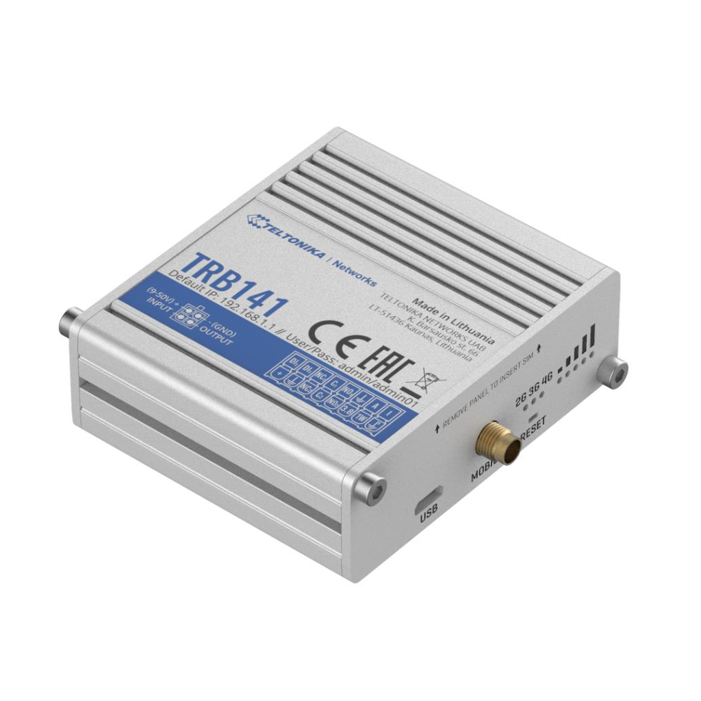 Маршрутизатор Teltonika NET GATEWAY LTE I/O/TRB141 (TRB141003000) - зображення 1