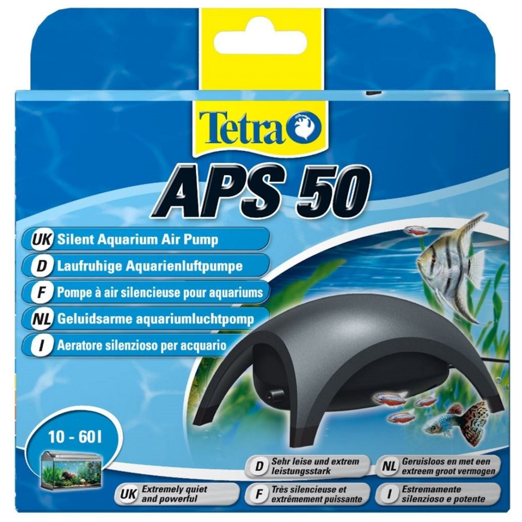 Компресор для акваріума Tetra APS 50 чорний (4004218143128) - изображение 1