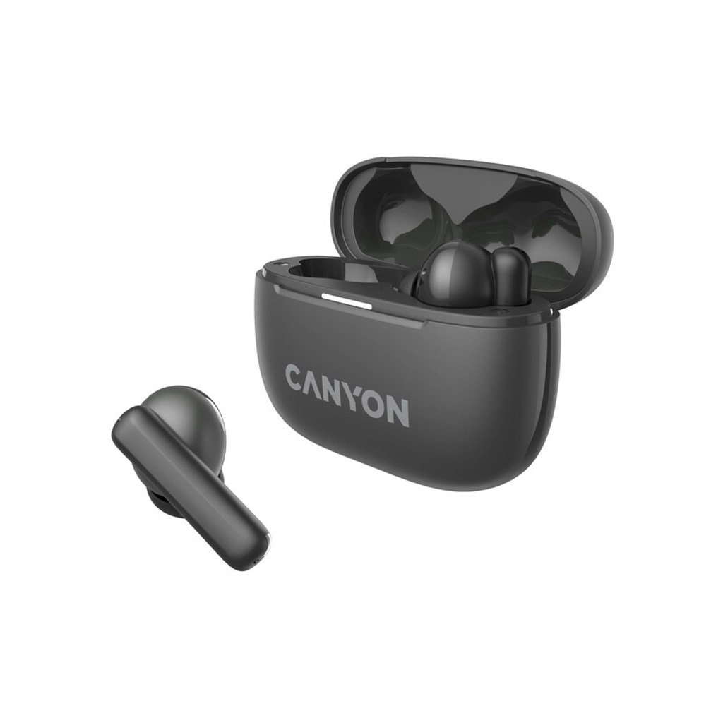 Навушники Canyon TWS-10 OnGo ANC ENC Graphite (CNS-TWS10B) - зображення 4