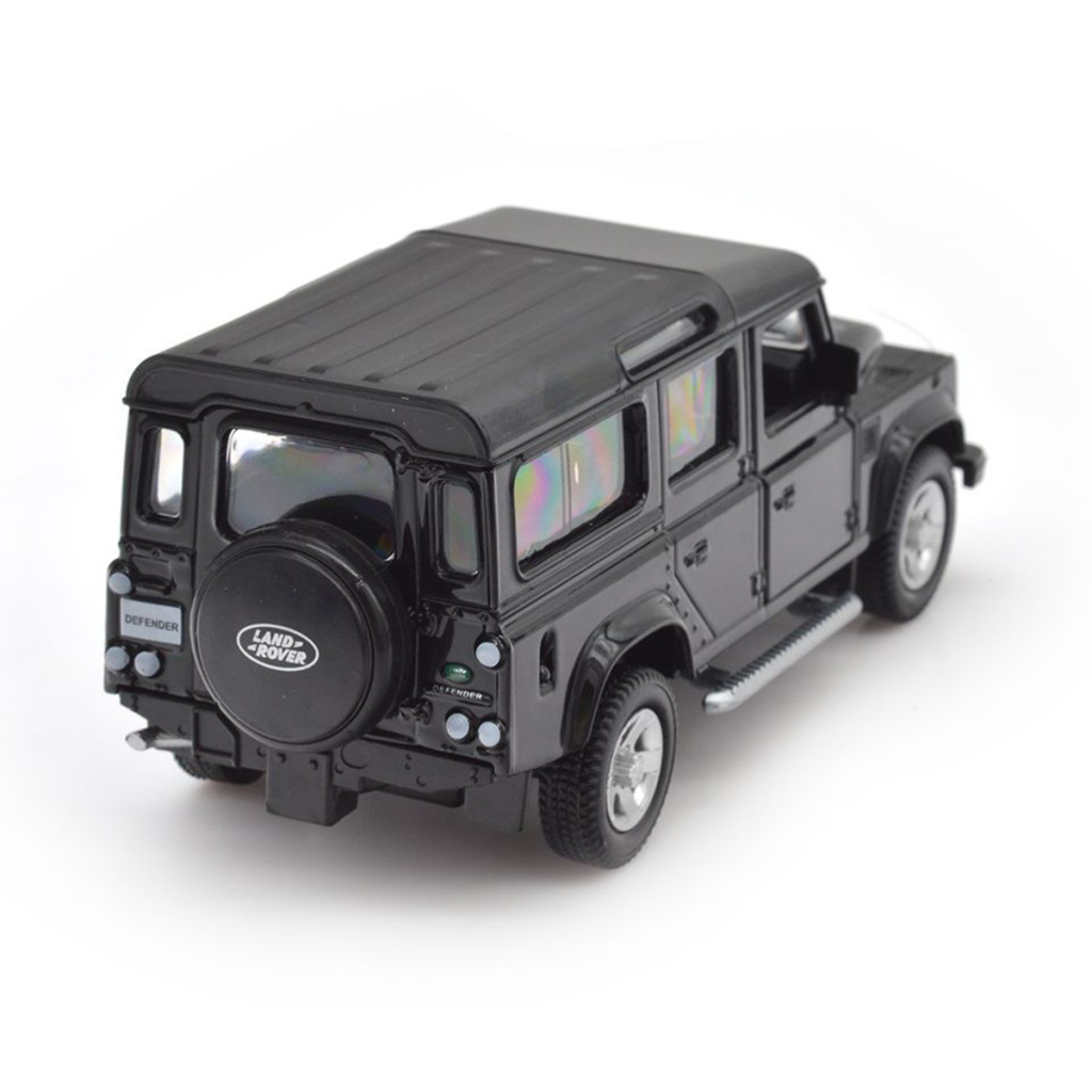 Машина TechnoDrive Land Rover Defender 110 чорний (250341U) - зображення 6
