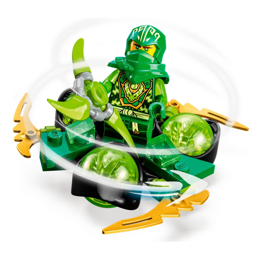 Конструктор LEGO Ninjago Суперсила дракона Ллойда обертання спін-джитсу 56 деталей (71779) - зображення 5
