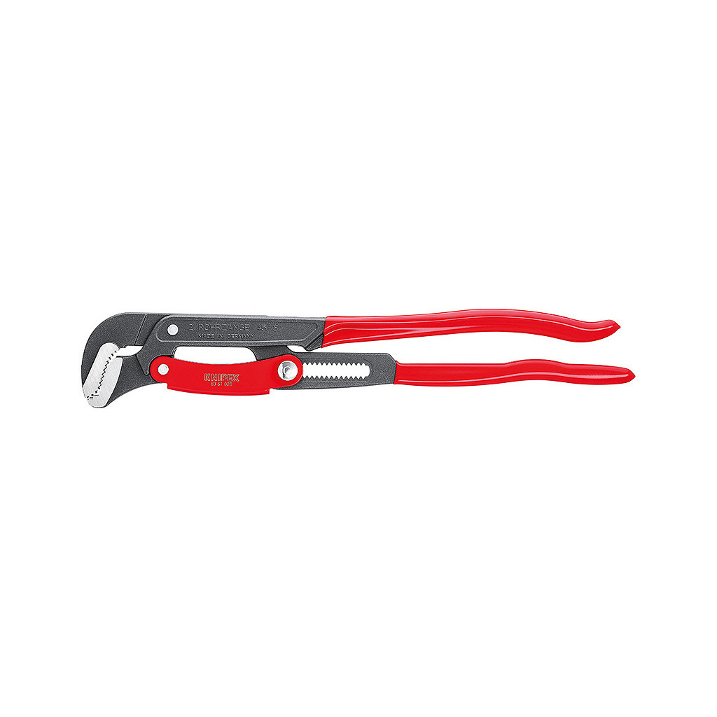 Ключ KNIPEX трубний з S-подібним змиканням, 560мм (83 61 020) - зображення 1