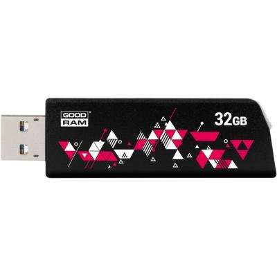USB флеш накопичувач Goodram 32GB UCL3 Click Black USB 3.0 (UCL3-0320K0R11) - зображення 2