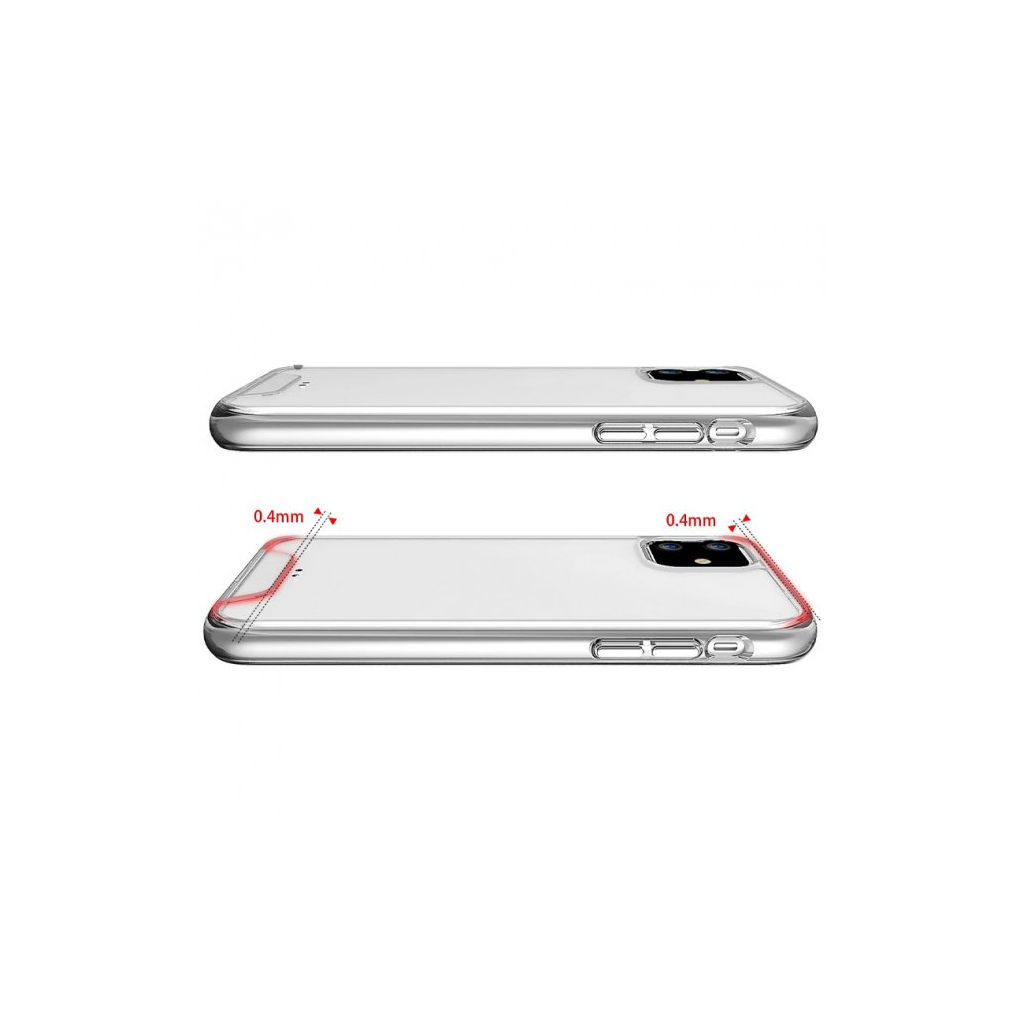 Чохол до мобільного телефона BeCover Space Case Apple iPhone 11 Transparancy (708578) - зображення 4