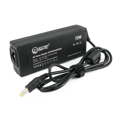 Блок живлення до ноутбуку Extradigital Lenovo 16V, 4.5A, 72W (5.5x2.5) (PSL3841) - зображення 1