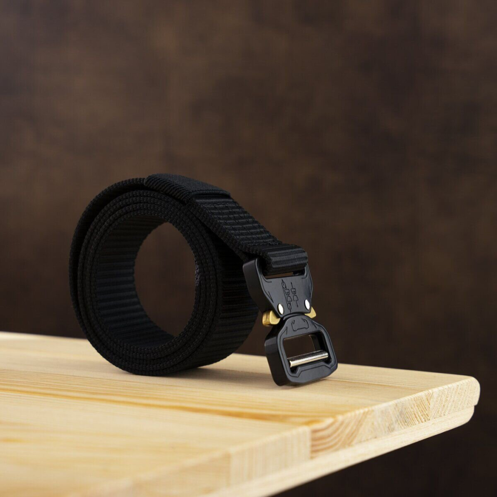 Ремінь Vintage Чоловічий текстильний Чорний (20337) - зображення 8