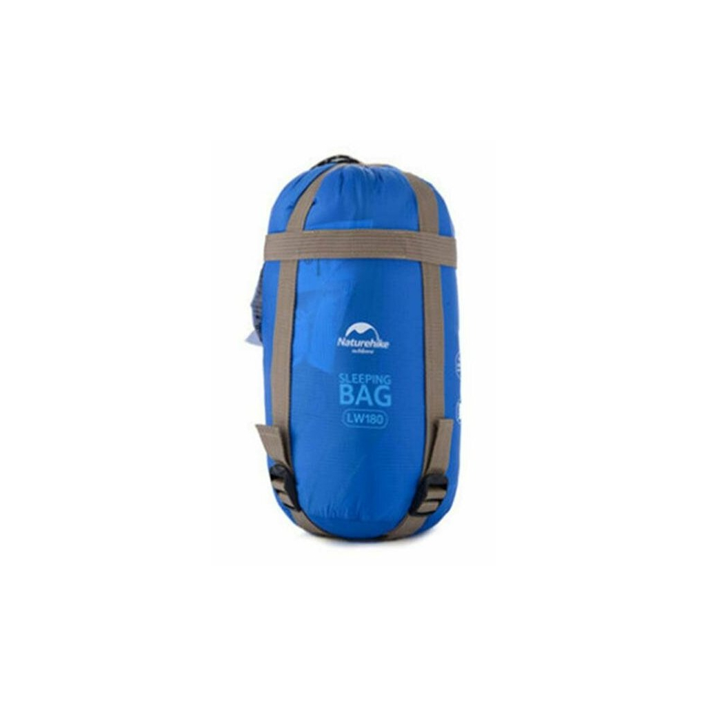 Спальний мішок Naturehike Mini Ultra Light LW 180 NH15S003-D Silk-like Cotton Right Bl (6927595703229-R) - зображення 3