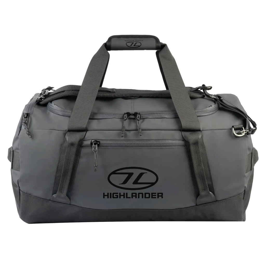 Дорожня сумка Highlander водозахисна Hauler Duffel 65L Black (DB133-BK) (931640) - зображення 1