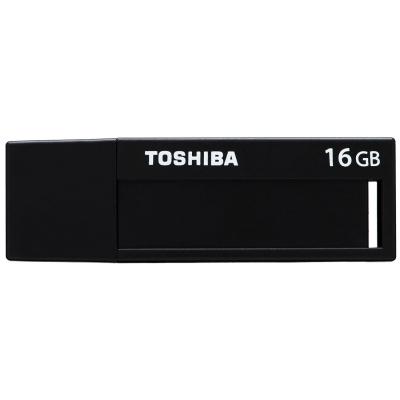 USB флеш накопичувач Toshiba 16GB Daichi Black USB 3.0 (THN-U302K0160M4) - зображення 1