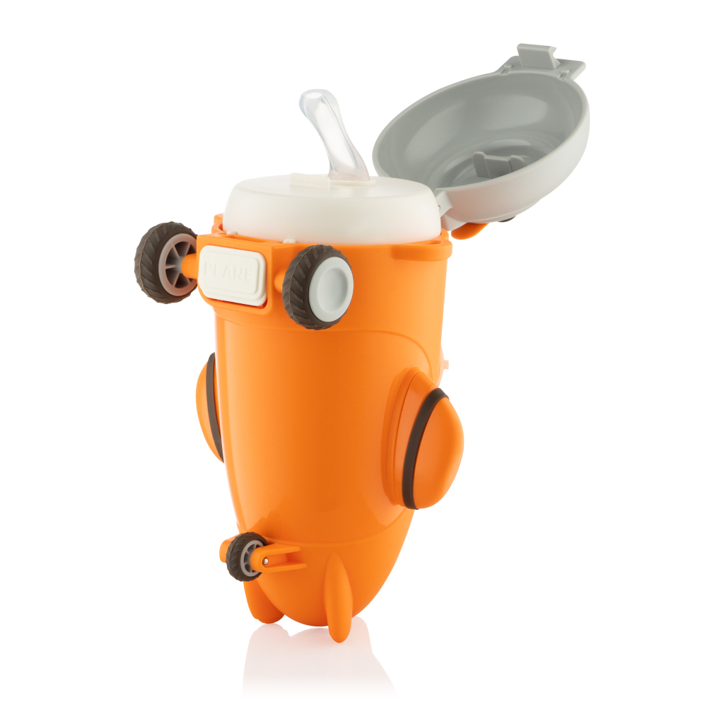 Пляшка для води Ardesto Plane 550мл помаранчевий (AR2255RO) - зображення 5