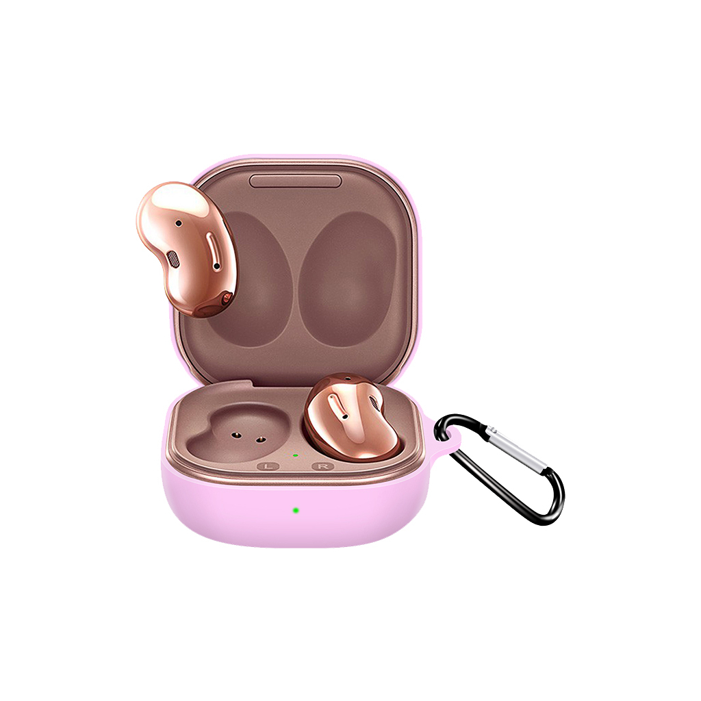 Чохол для навушників BeCover Silicon для Samsung Galaxy Buds 2 / Buds Live / Buds Pro Pink (705410) - зображення 1