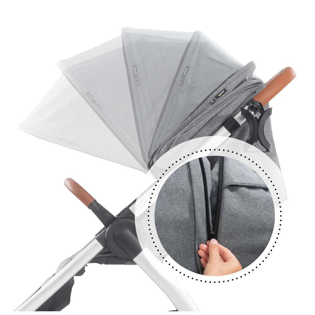 Коляска Hauck Uptown Melange Grey (14828-0) - зображення 6