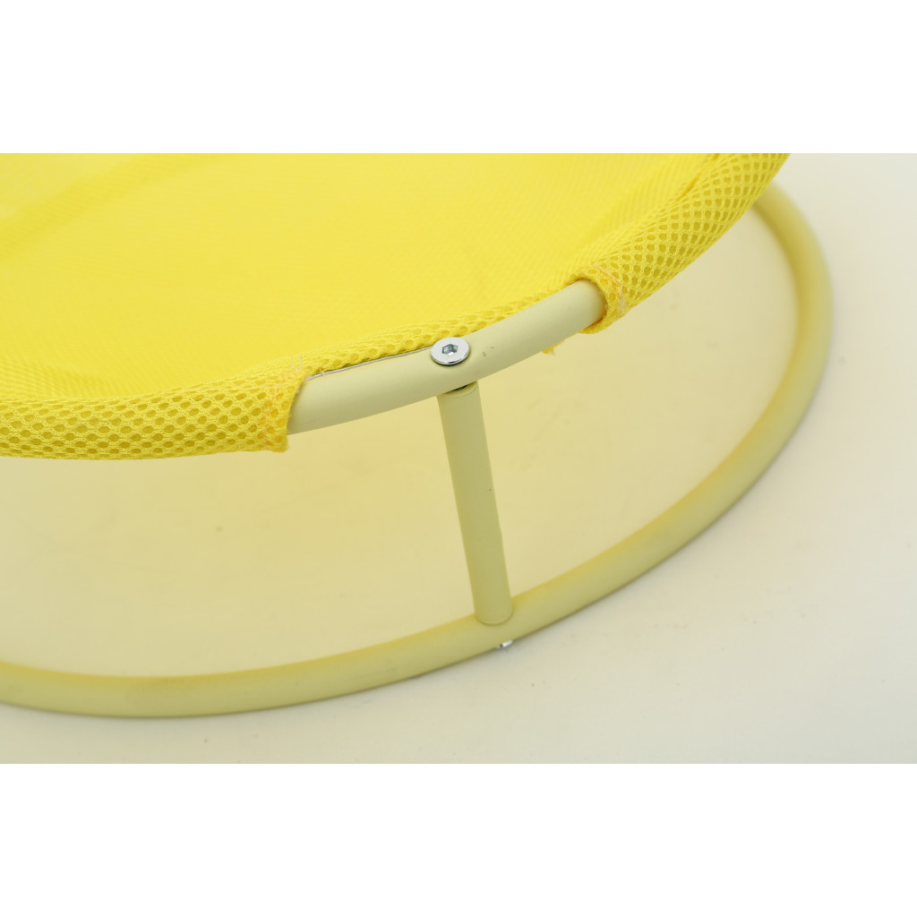 Лежак для тварин MISOKO&CO Pet bed round 45x45x22 см yellow (HOOP31832) - зображення 3