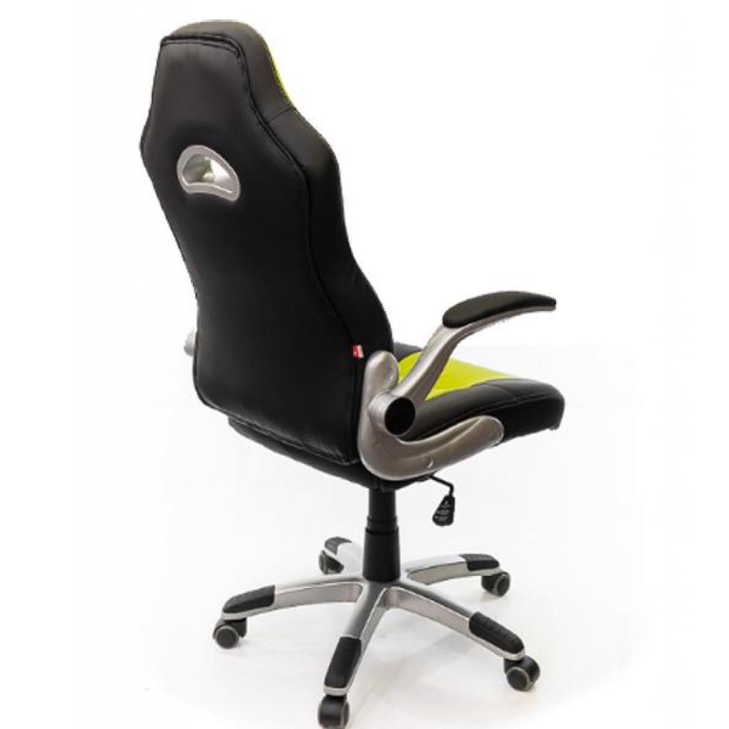 Крісло ігрове Аклас Форсаж-8 PL TILT Лаймовое (10922) - зображення 5