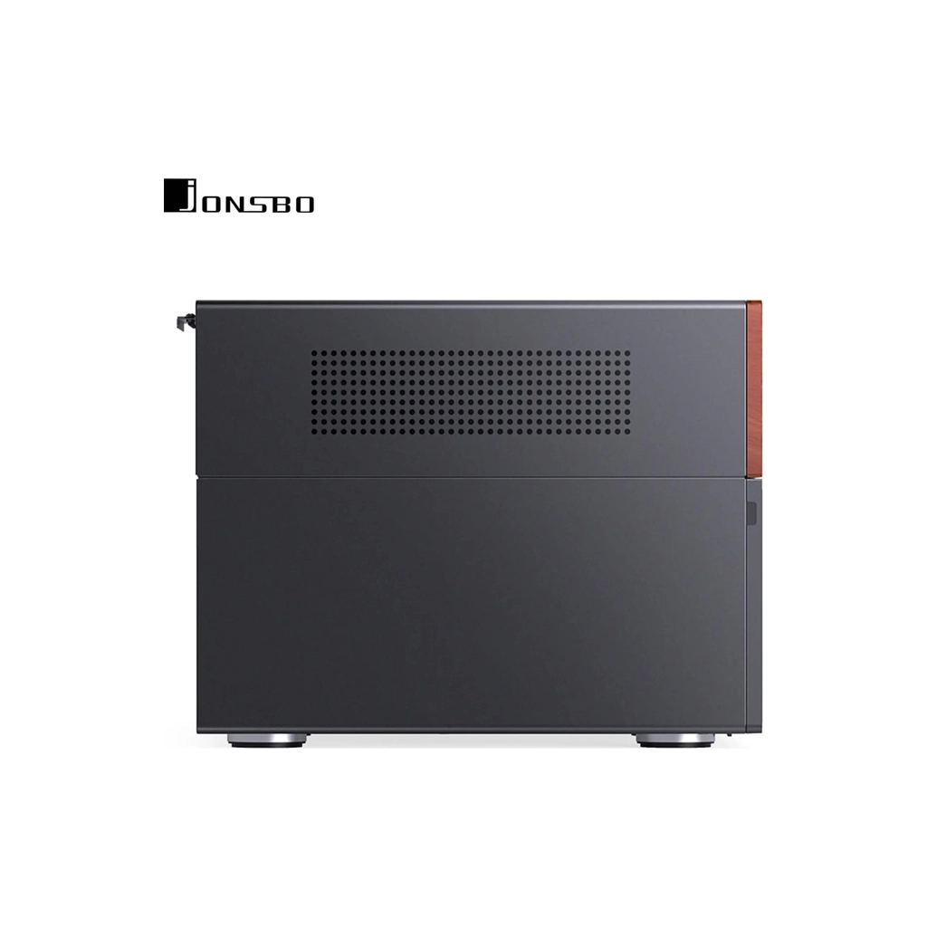 Корпус JONSBO N4 Black - зображення 4
