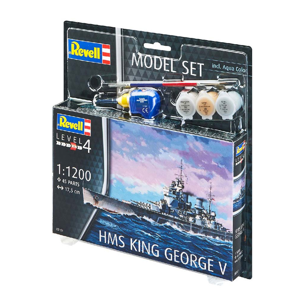 Збірна модель Revell Корабель Його Величності «Кінг Джордж V» (4009803651613) - зображення 1