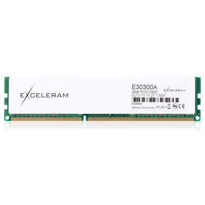 Модуль пам'яті для комп'ютера DDR3 4GB 1600 MHz Heatsink: white Sark eXceleram (E30300A) - зображення 1