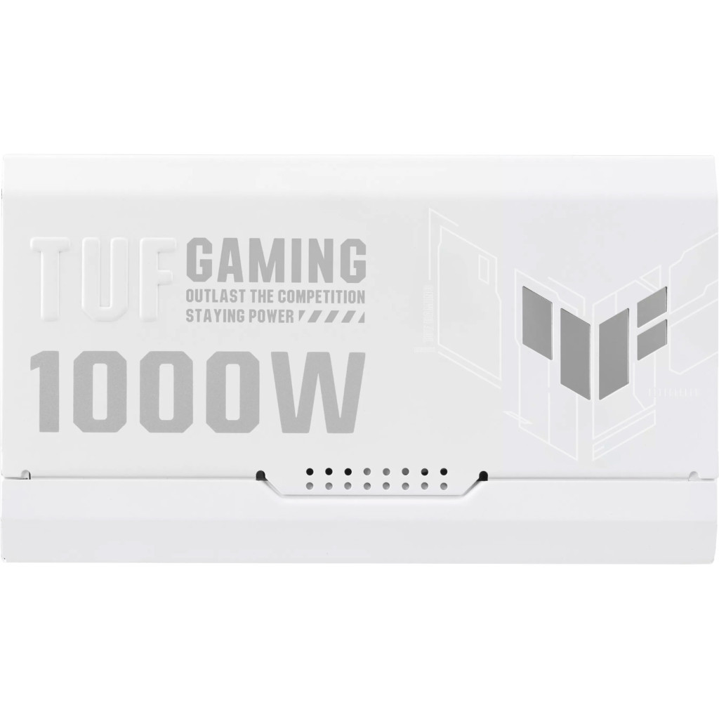 Блок живлення ASUS 1000W TUF-GAMING-1000G-WHITE PCIE5 (90YE00S5-B0NA00) - зображення 2