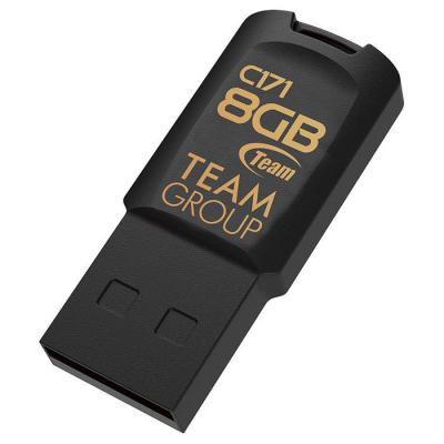 USB флеш накопичувач Team 8GB C171 Black USB 2.0 (TC1718GB01) - зображення 2