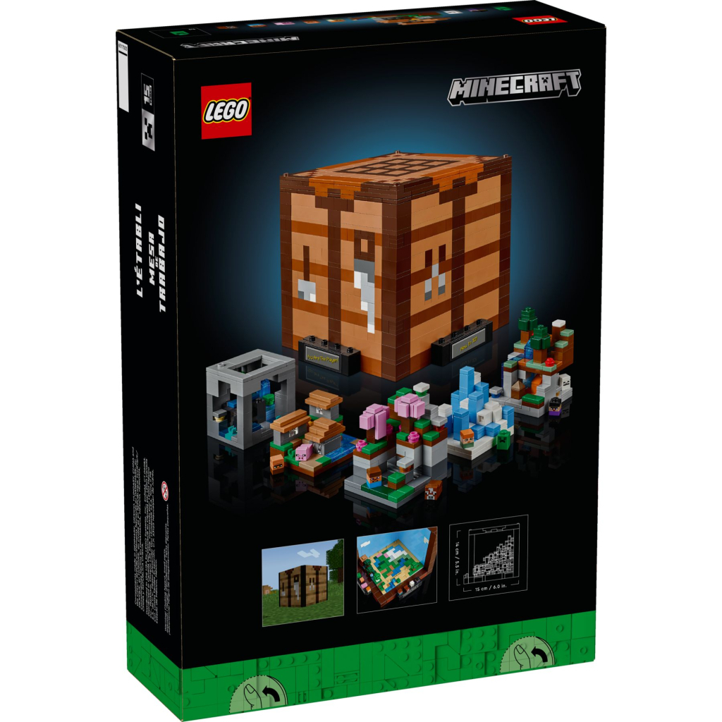 Конструктор LEGO Minecraft Верстак 1195 деталей (21265) - зображення 8