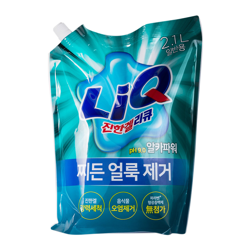 Гель для прання Aekyung LiQ Thick Gel Alka For Drum 2.1 л (8801046294772) - зображення 1