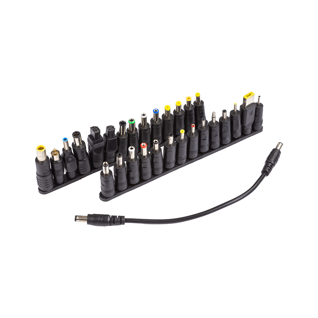 Кабель живлення PowerPlant для 68400mAh/24000mAh DC 12-24V комплект перехідників 28 шт (PB931149) - изображение 1
