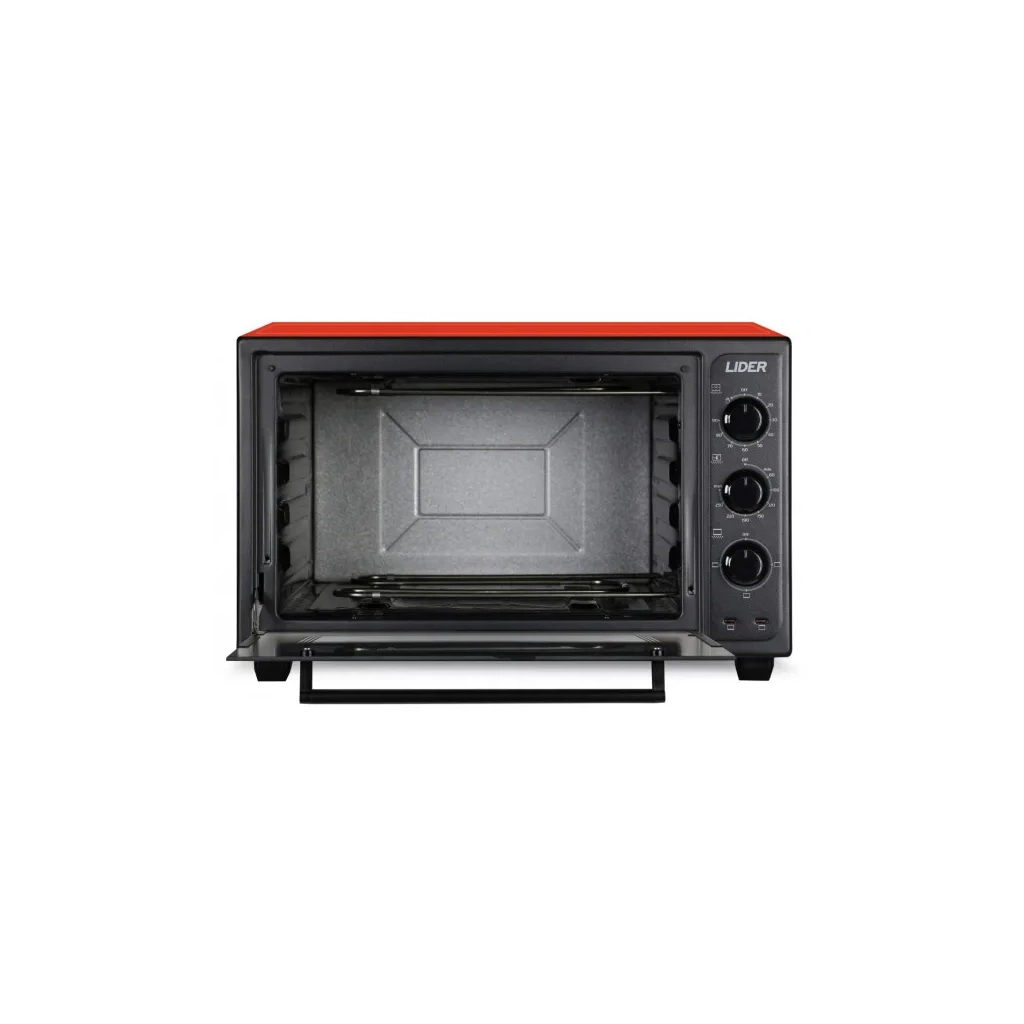 Електропіч LIDER 3623 ECO BLACK-RED - зображення 2