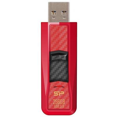 USB флеш накопичувач Silicon Power Blaze B50 256 Gb USB 3.0 Red (SP256GBUF3B50V1R) - зображення 3