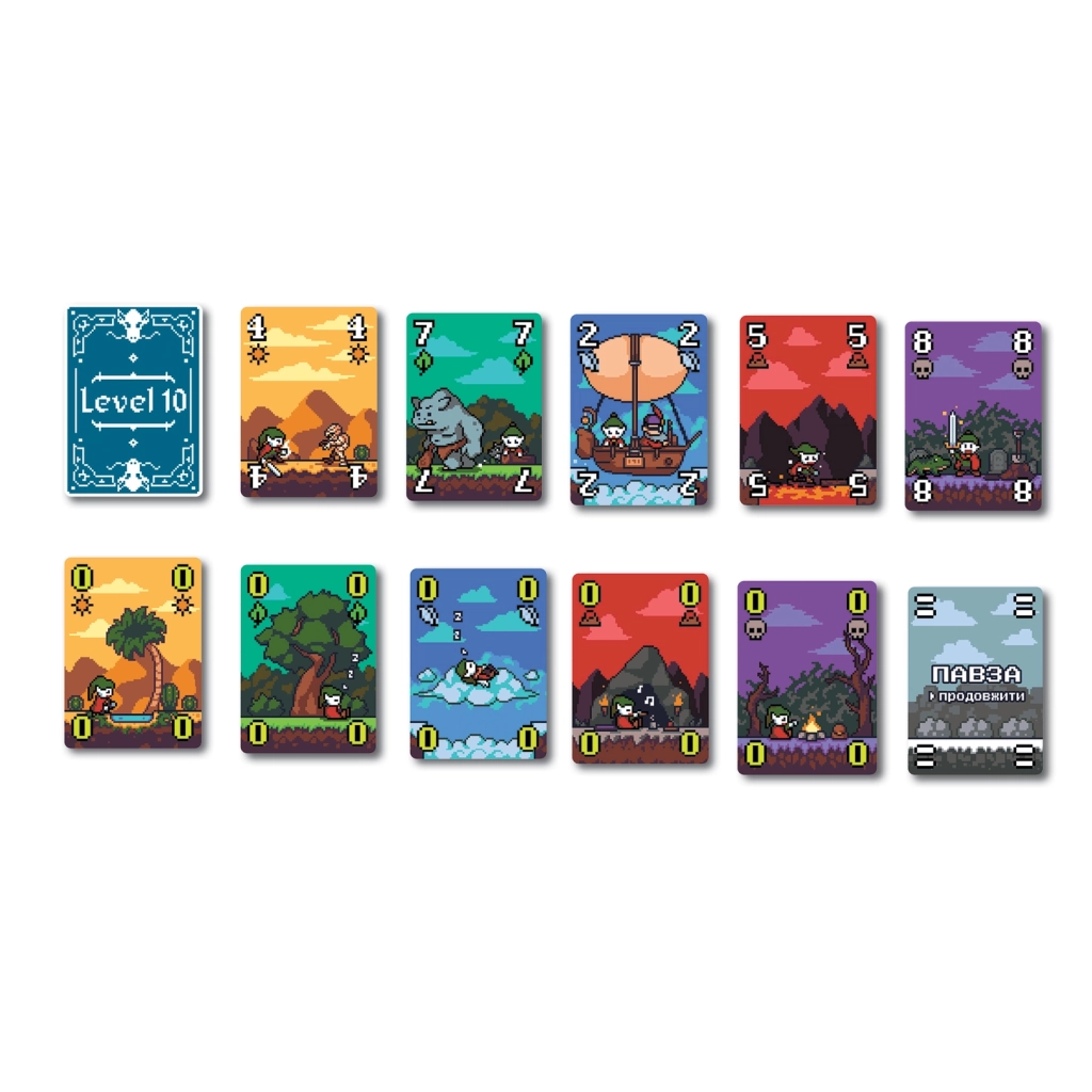 Настільна гра Geekach Games Level 10. Десятий рівень (Level Ten, Okey Dokey) (GKCH067LV) - зображення 2