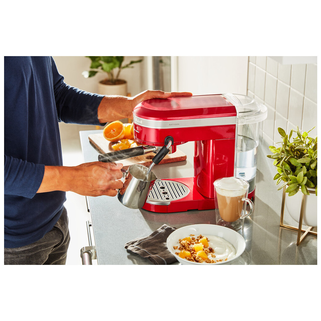 Ріжкова кавоварка еспресо KitchenAid 5KES6503EER - зображення 5