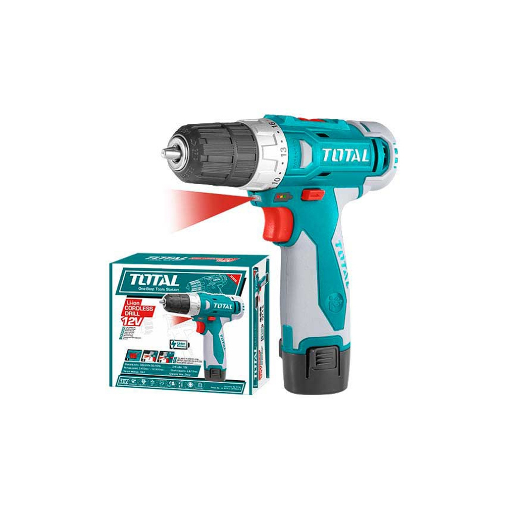 Шуруповерт Total TDLI228120-1 - зображення 1