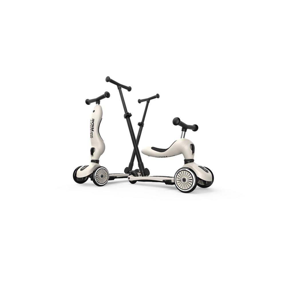 Самокат Scoot&Ride Highwaykick-1 Push and Go світло-сірий (SR-240527-ASH) - зображення 1