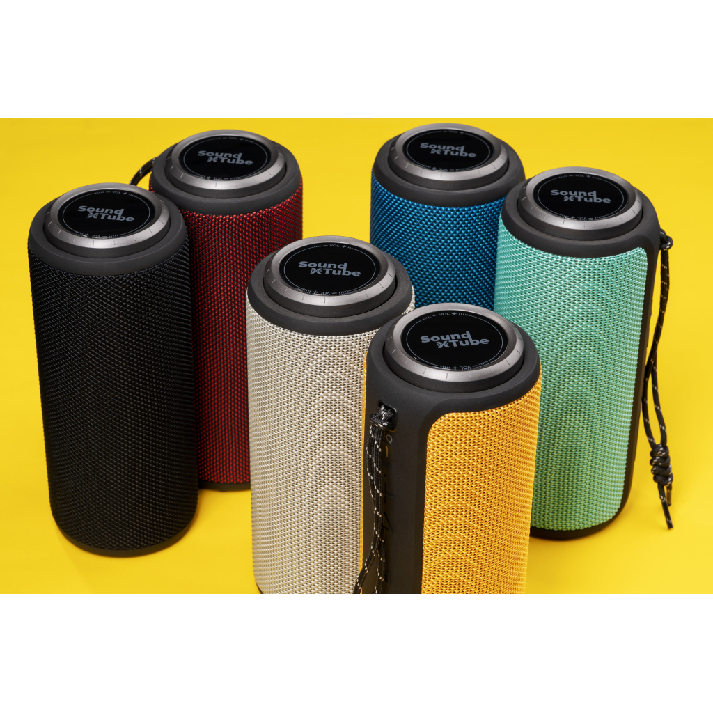 Акустична система 2E SoundXTube TWS MP3 Wireless Waterproof Grey (2E-BSSXTWGY) - зображення 2