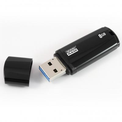 USB флеш накопичувач Goodram 8GB Mimic Black USB 3.0 (UMM3-0080K0R11) - зображення 3