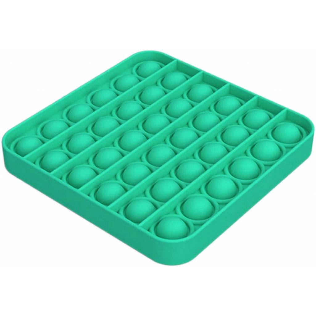 Антистрес Sibelly антистрес Pop It Mono Square Mint (SB-PPIT-SQL-MNT) - зображення 3