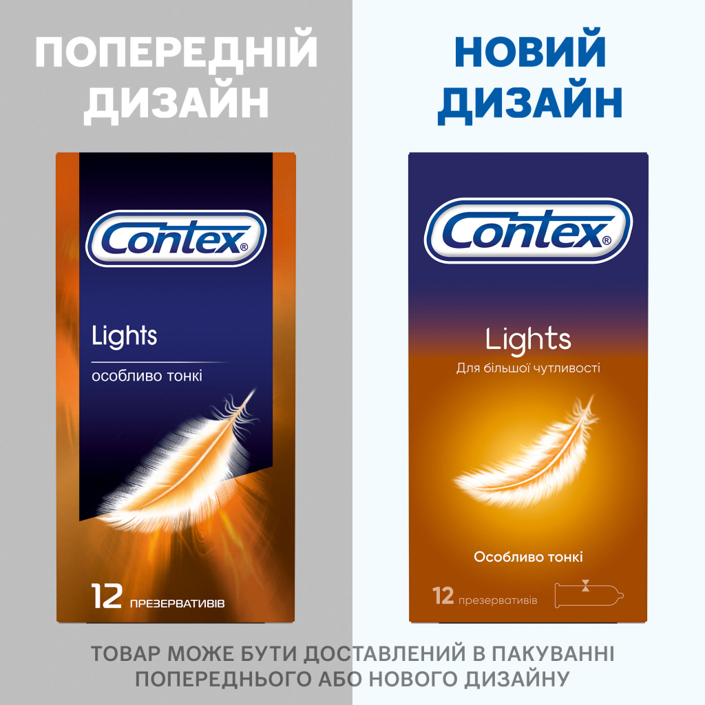 Презервативи Contex Lights особливо тонкі латексні з силіконовою змазкою 12 шт. (5060040302088) - изображение 5