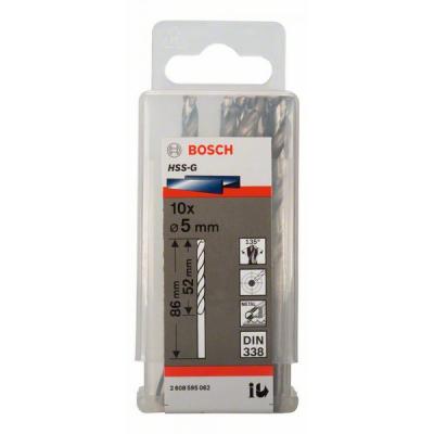 Свердло Bosch HSS-G 5 мм., 10 шт. по металу (2.608.595.062) - зображення 2